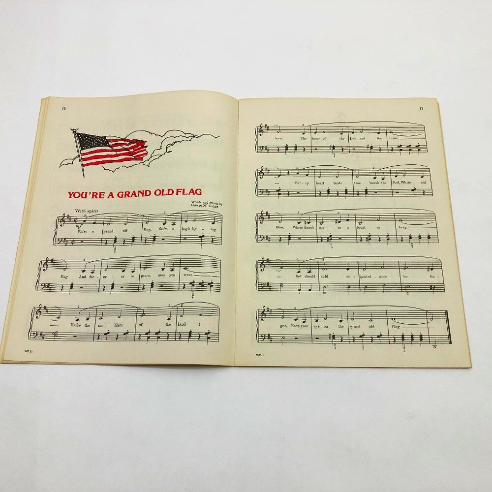 Set of 2 Music Booklet & Sheet America '76 for Piano & There's Star Spangled - Picture 5 of 7
